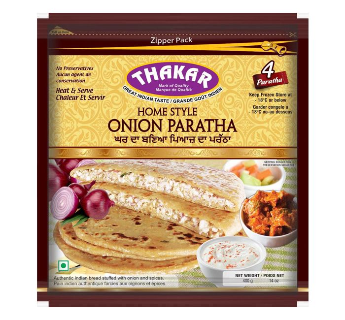 Thakar Onion Paratha 400G