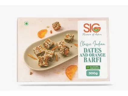 SIG Dates &amp; Orange Barfi 300G