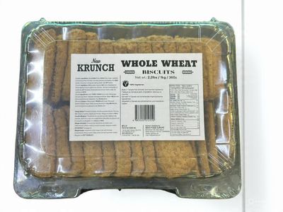 New krunch whole wheat biscuits 1kg