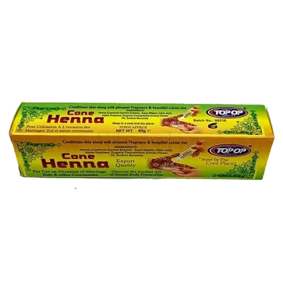 Topop Henna Cone Mehandi