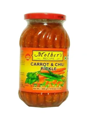 Mother’s Carrot &amp; Chilli Pickle 500g