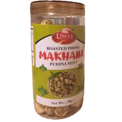 Uncle Roasted Makhana Pudina Mint 70g