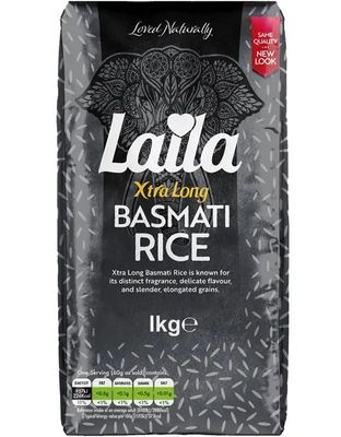 Laila extra long basmati rice 1kg