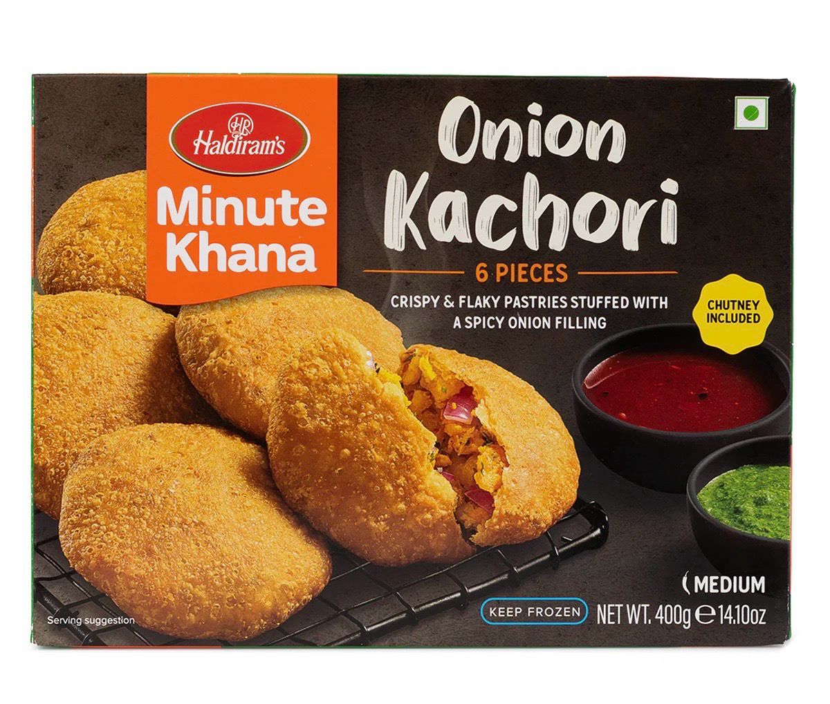 Haldiram’s onion kachori (6pcs) 400g 