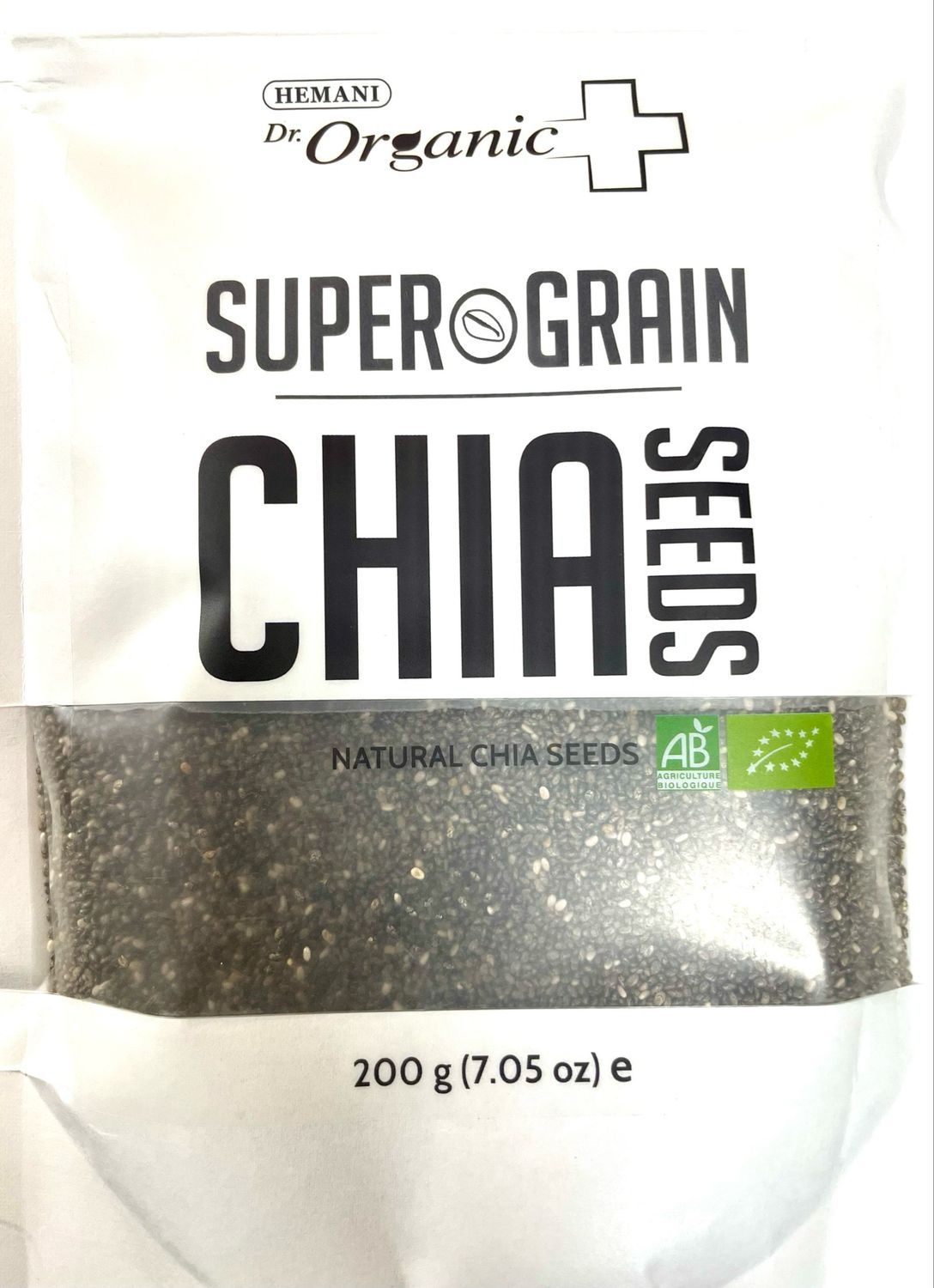 Dr organic chia seeds 200g