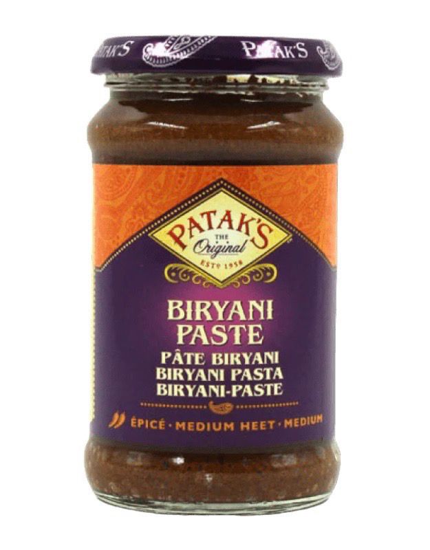 Patak biryani curry paste 283g