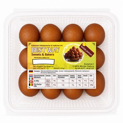 Fresh gulab jamun 400g