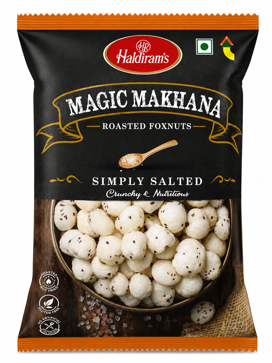 Haldiram’s roasted foxnuts simply salted 30g