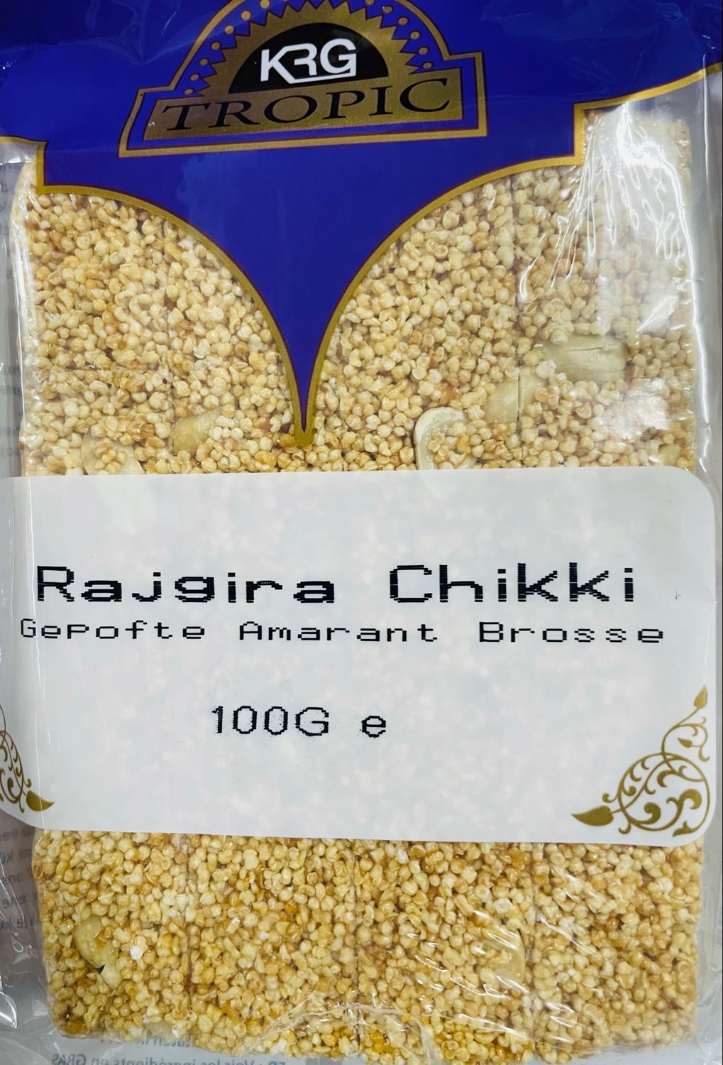 Krg rajgira chikki 100g
