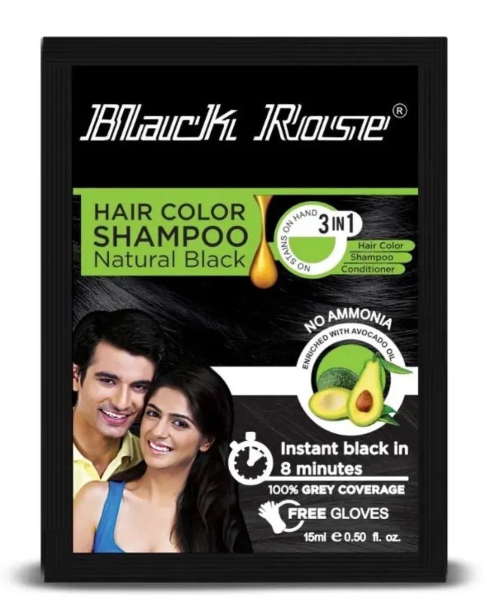 Black rose henna shampoo 15g