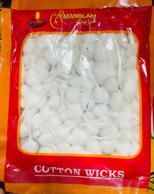 Cotton diva batti wicks round 