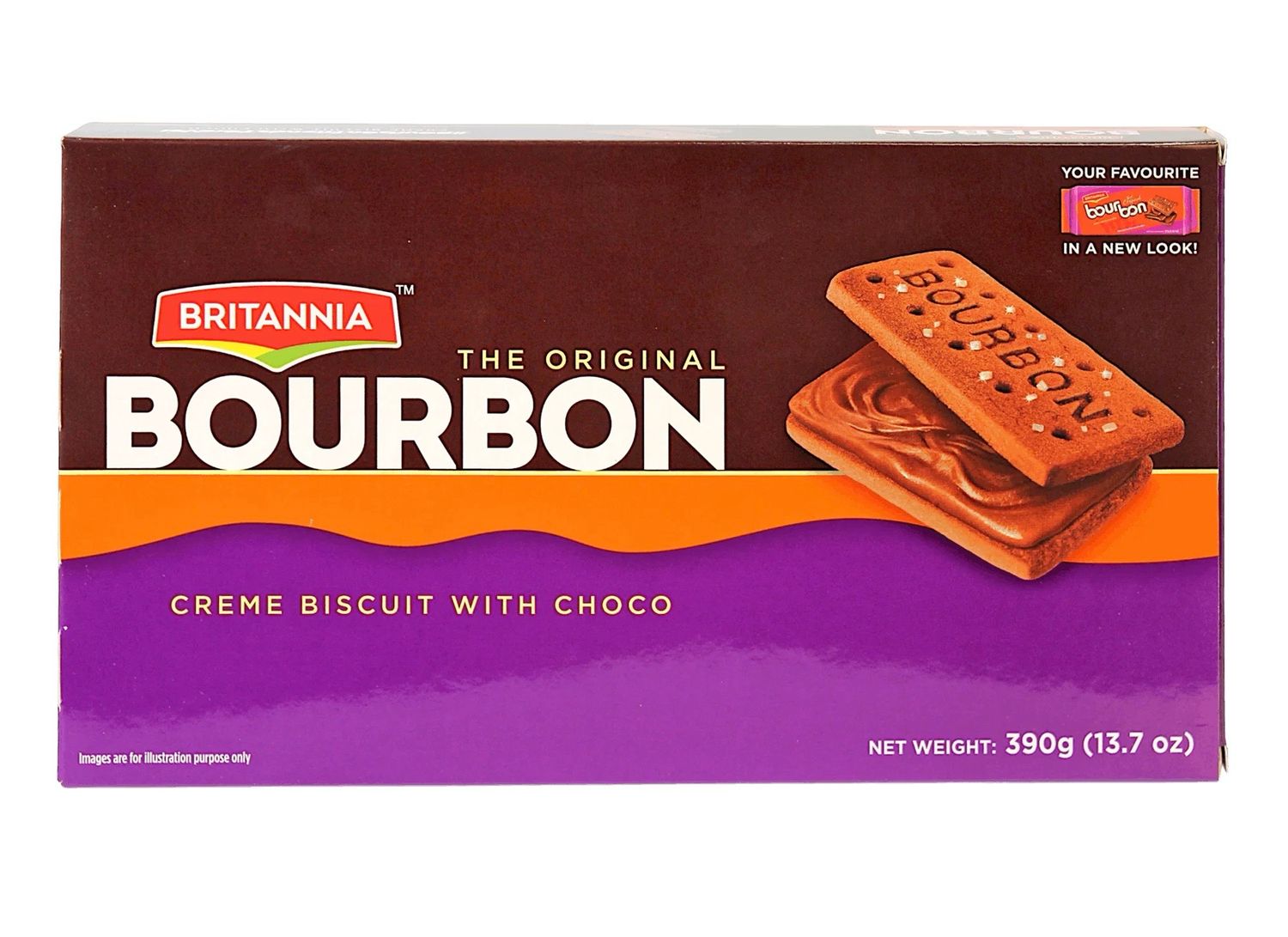 Britannia bourbon 390g