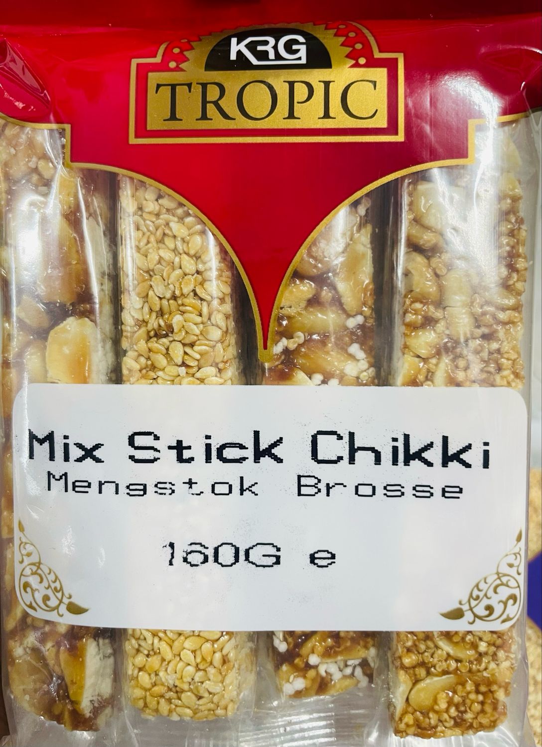 Krg mix stick chikki 160g