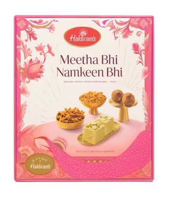 Haldiram meetha bhi namkeen bhi 