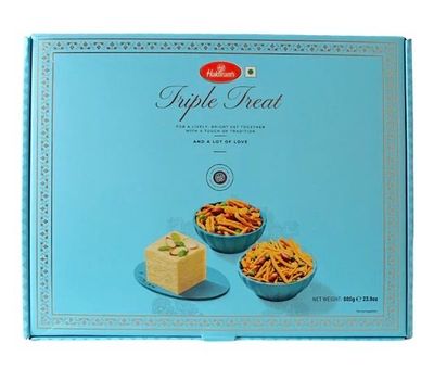 Haldiram triple treat 680g