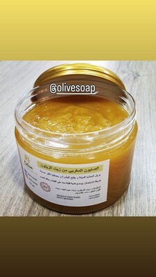 Moroccan soap from olive oil