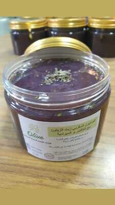 Moroccan soap made from olive oil with lavender and sage