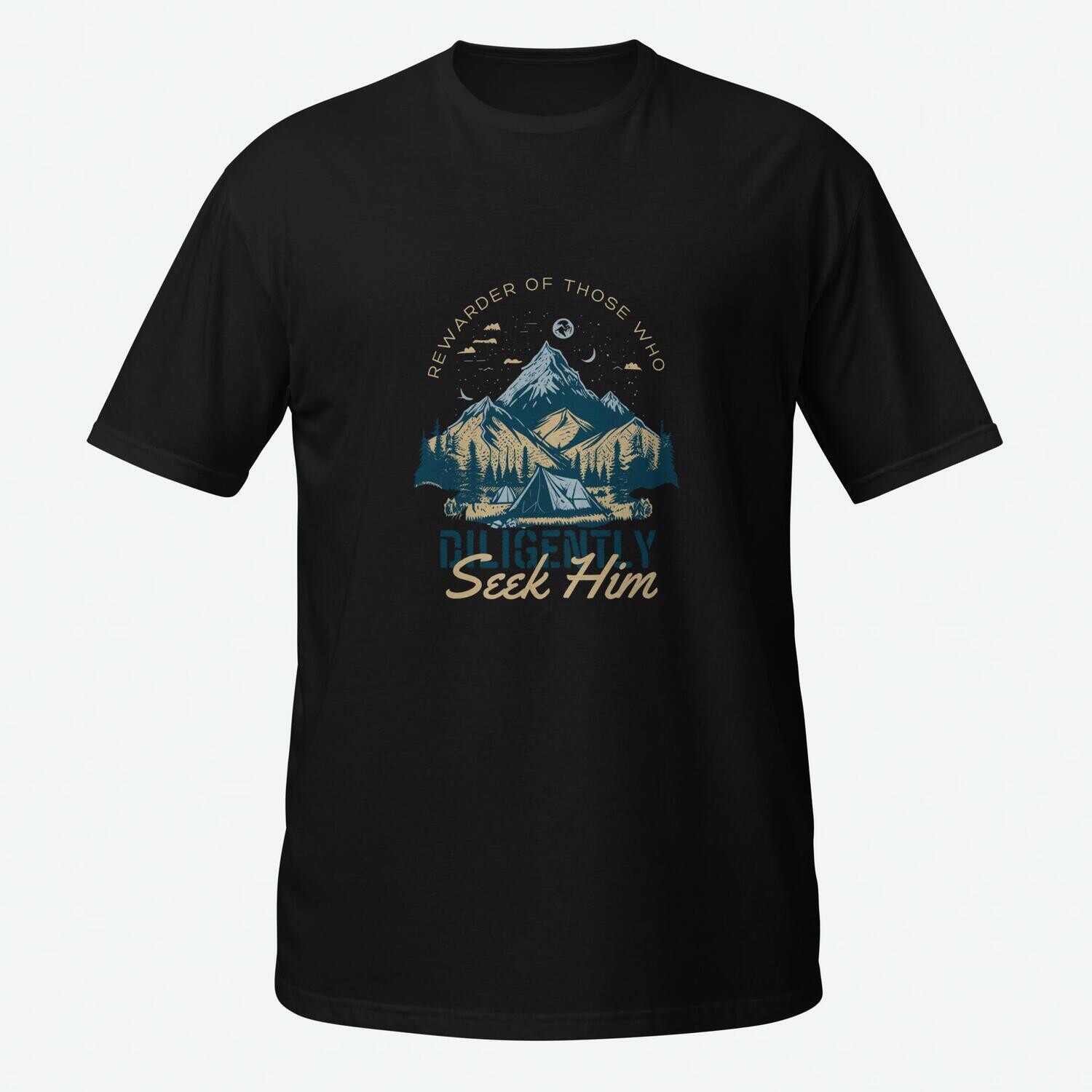 God is a Rewarder, Christian Quote Shirt, Unisex Spiritual Shirt, Short Sleeve Summer Shirt, Winter Christian Apparel