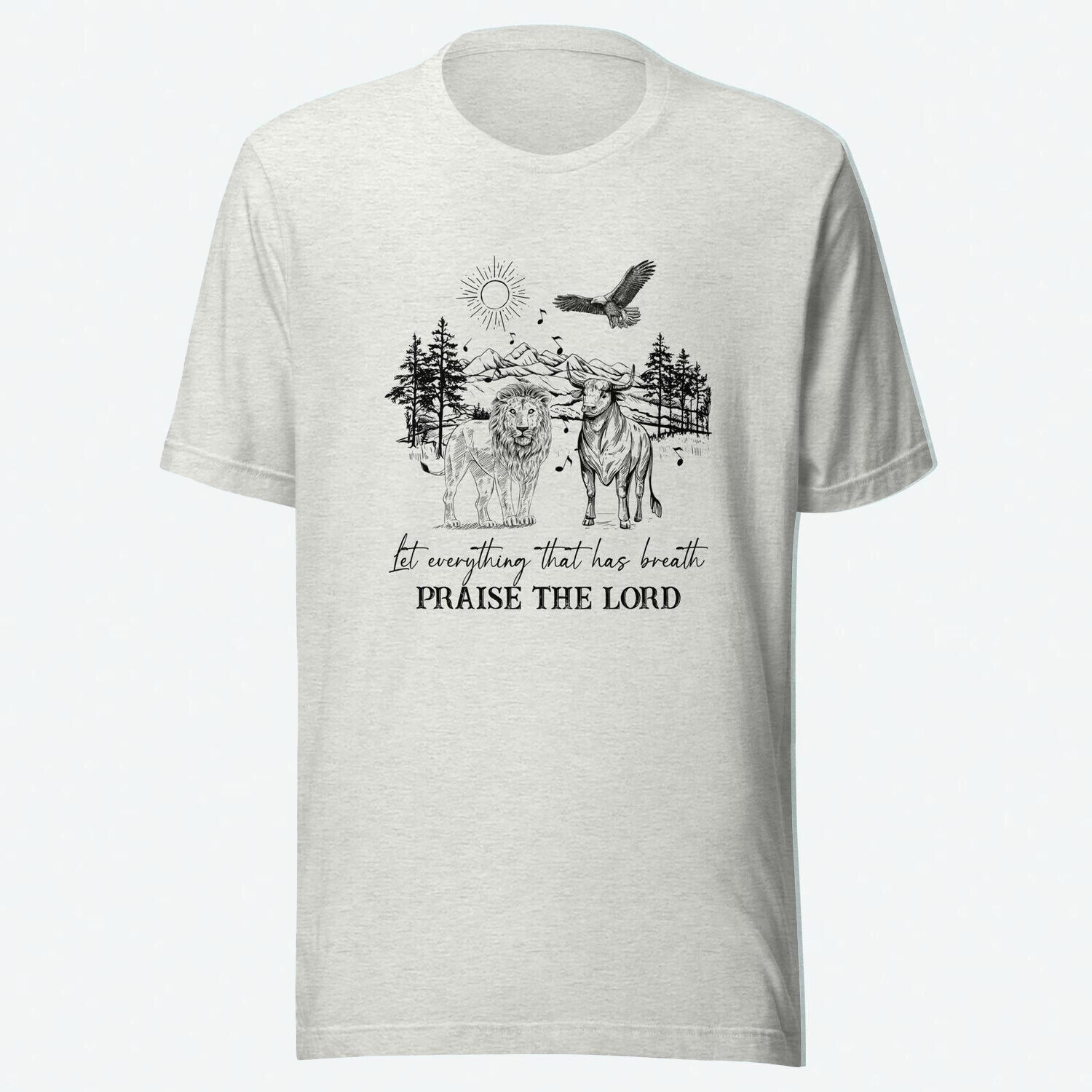 Praise the Lord Animal Shirt, Inspirational Christian Shirt, Faith Based Shirt, Unisex Shirt, Trendy Christian Clothing