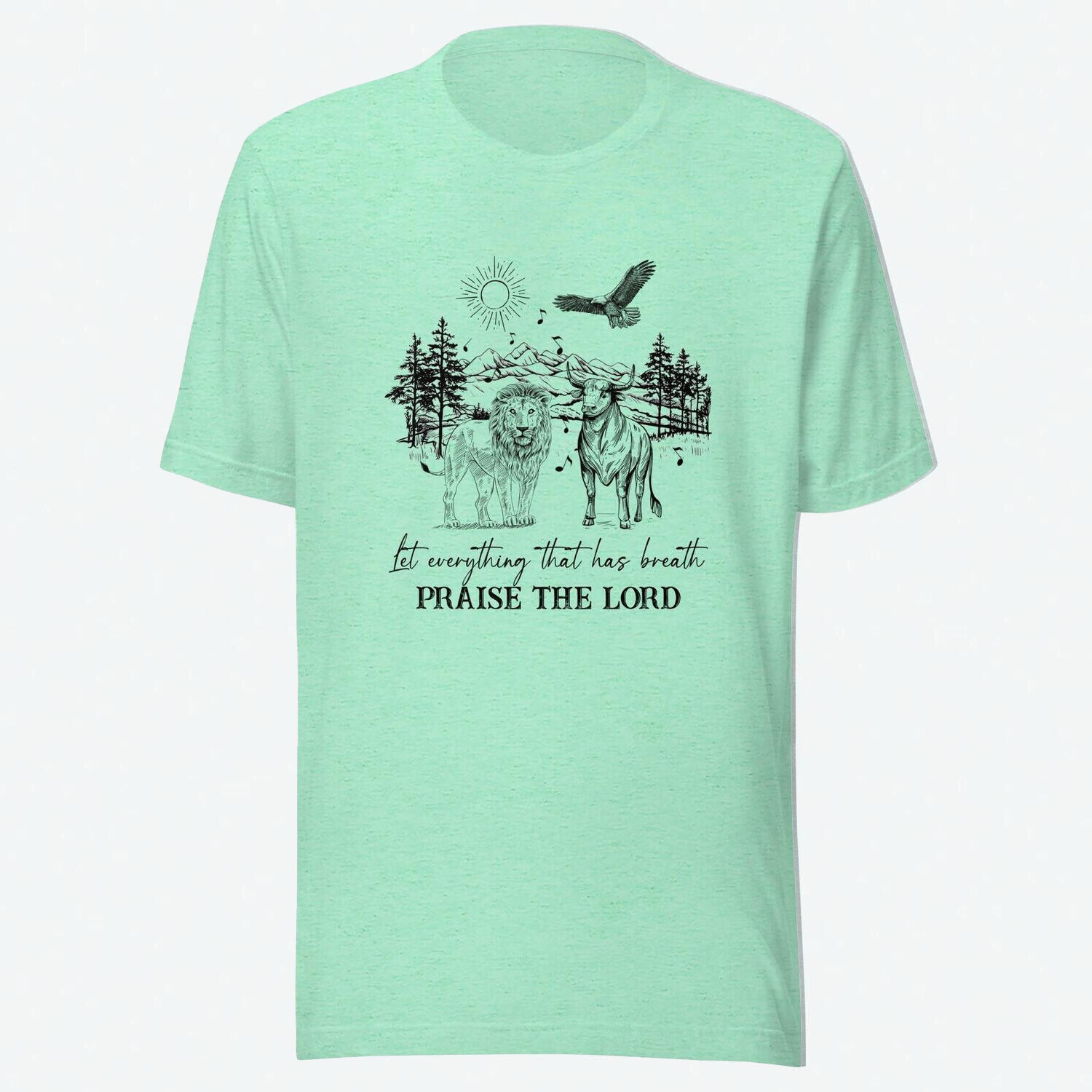 Praise the Lord Animal Shirt, Inspirational Christian Shirt, Faith Based Shirt, Unisex Shirt, Trendy Christian Clothing
