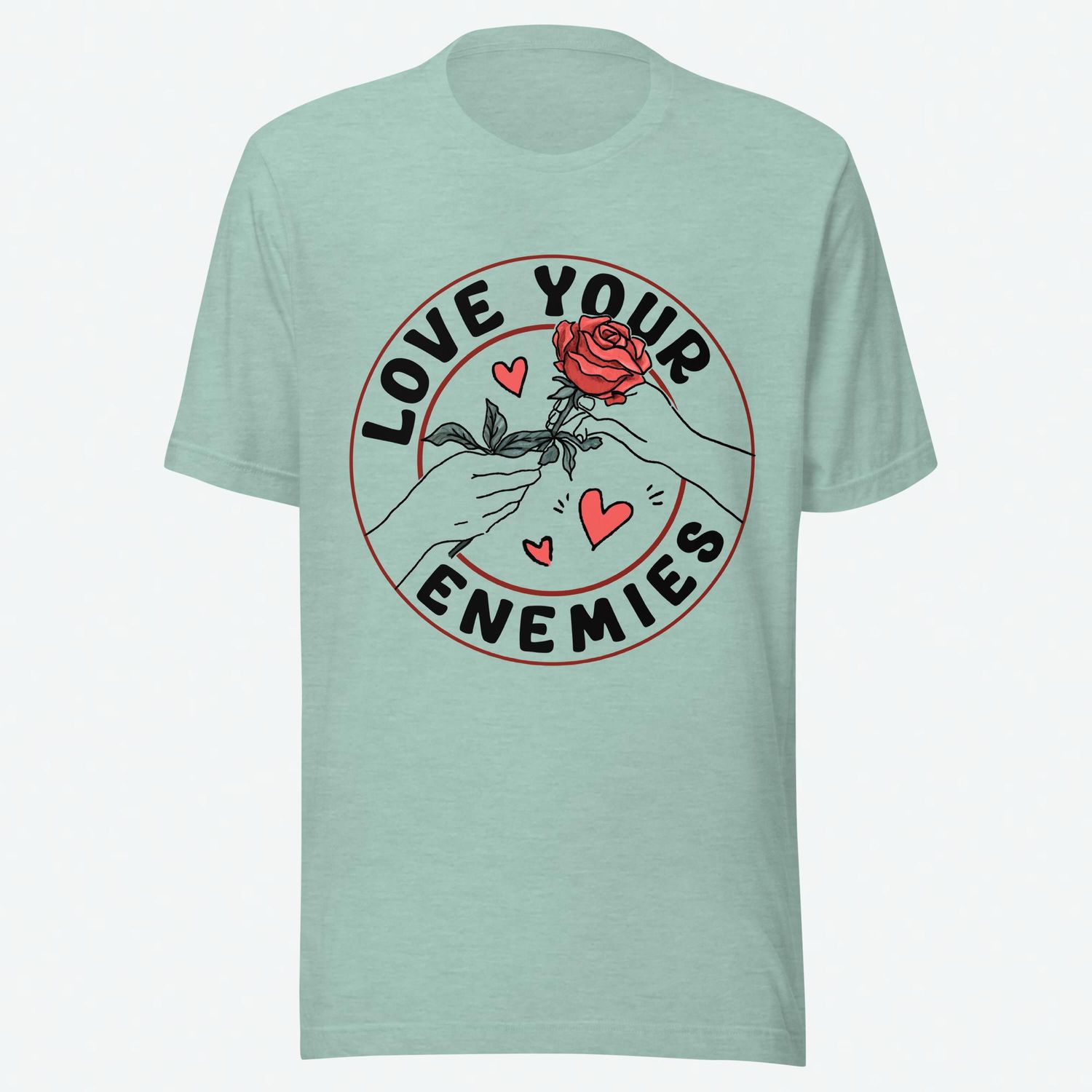 Love Your Enemies Bible Verse Christian Shirt