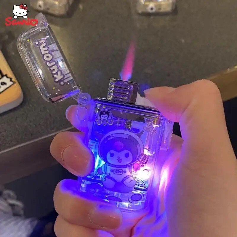Sanrio lighter w/ Pink Flame &amp; Lights Up