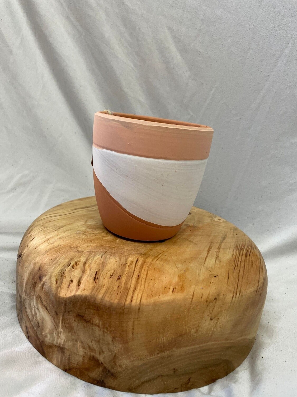 3&quot; Trio Coloured Terracotta Pot