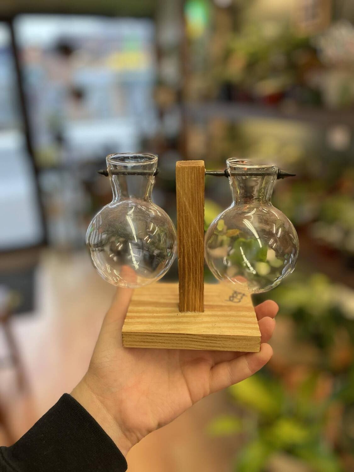 Short Propagation Glass 2 Bulbs