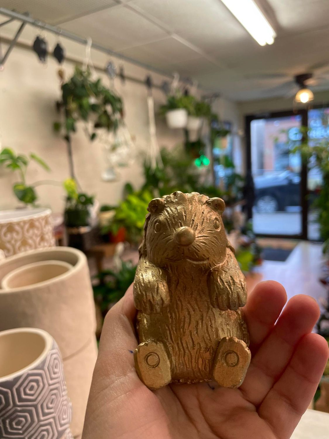 HedgeHog Pot Decor