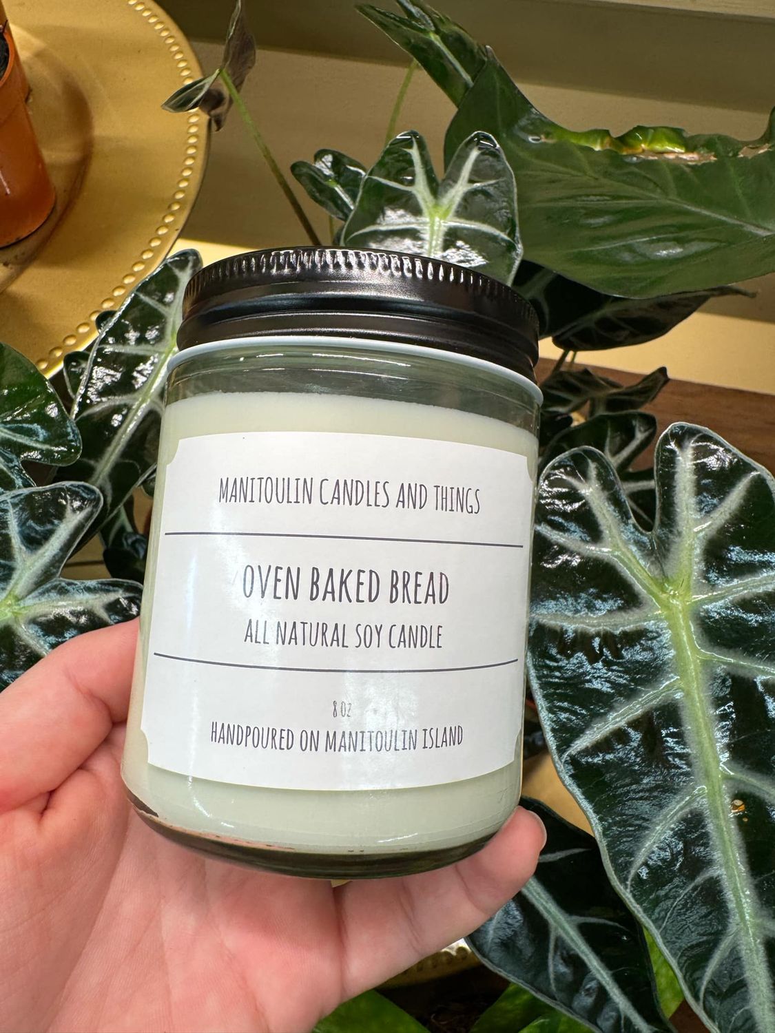 Oven Baked Bread Scented Candle - 8 oz Clear Jar