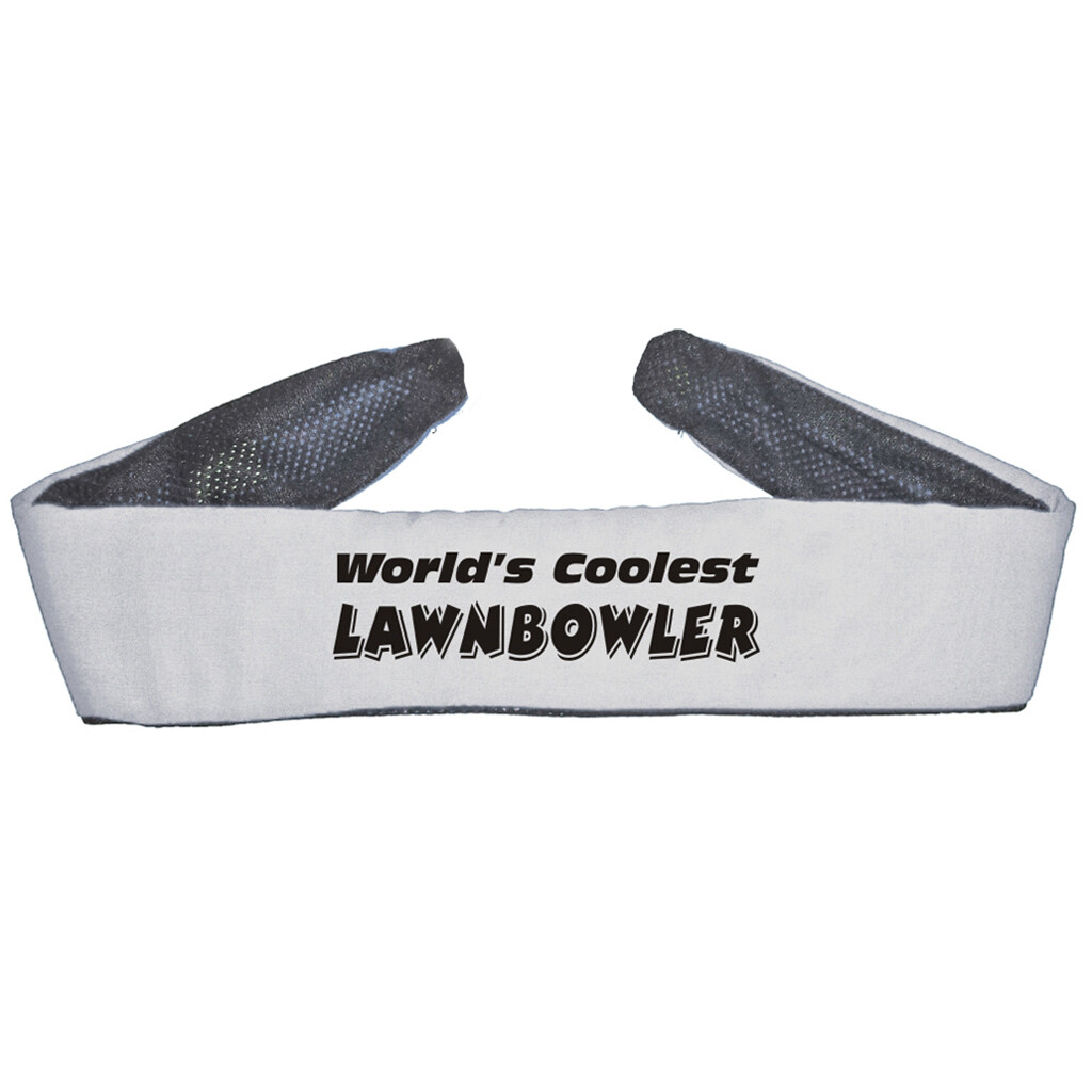 World&#39;s Coolest LAWNBOWLER Neck Cooler