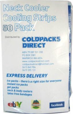 Cooling Strips 50 PACK includes Free Shipping