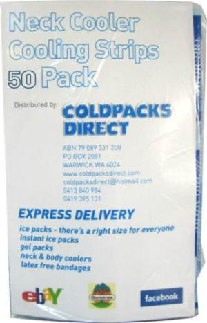 Cooling Strips 50 PACK includes Free Shipping