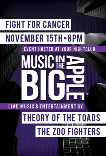 Music in the Big Apple Flyer Template