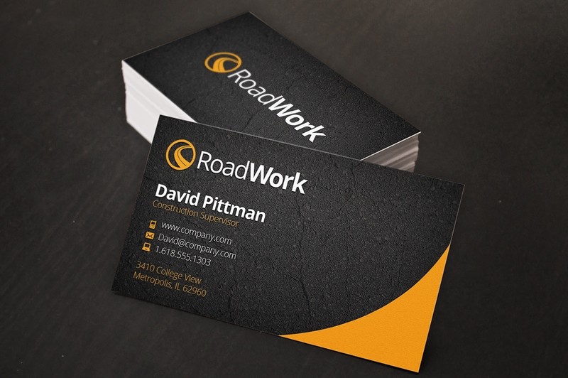 Construction Business Cards
