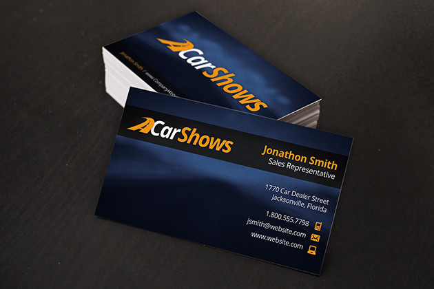Car Business Cards + Free Logo