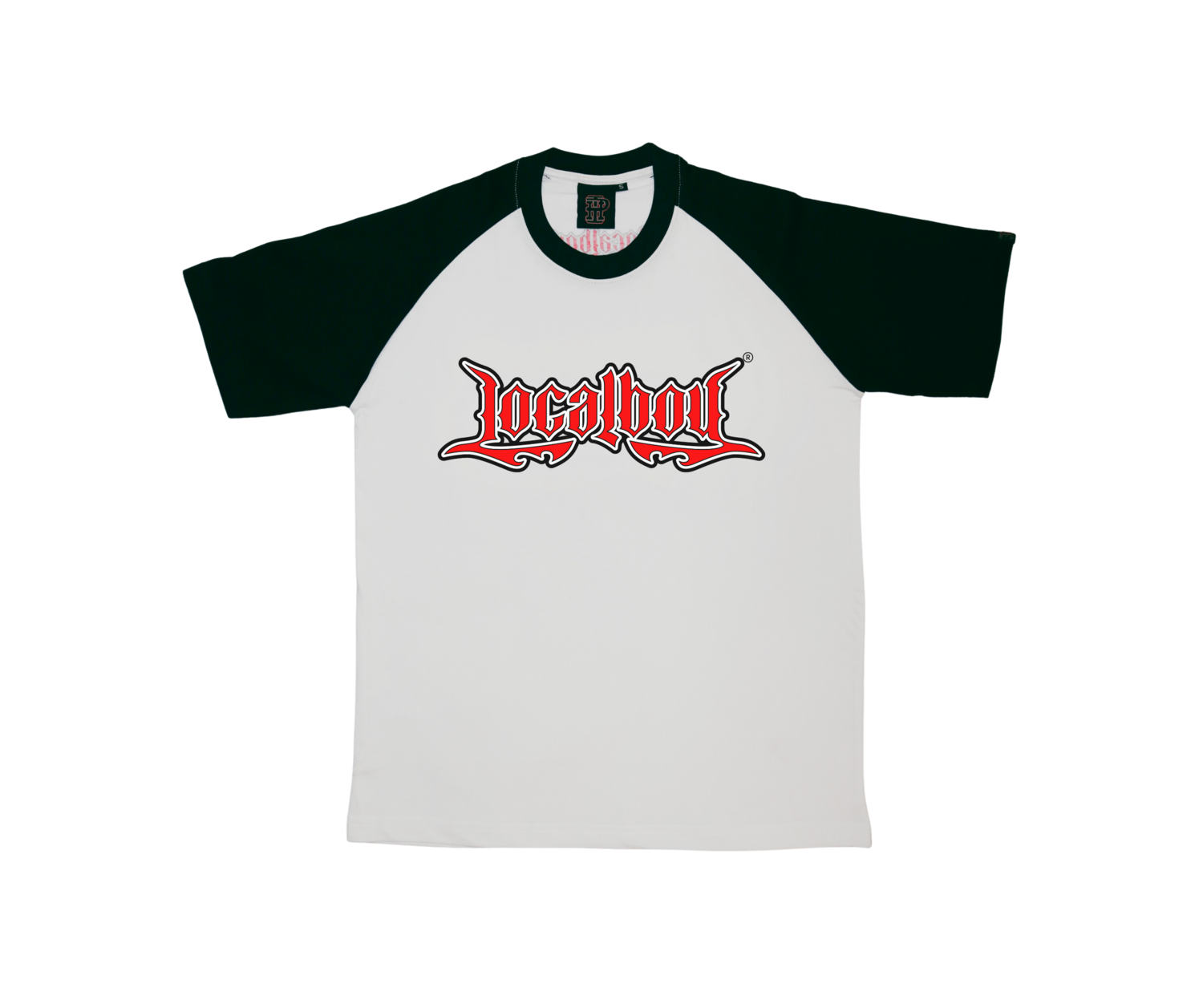 Localboy BLACK Raglan Tee&#39;s Brand New Fashion 2023 Original 100% Cotton Screen Print Logo Design