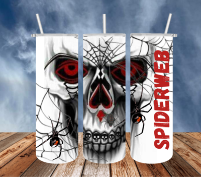 Spiderweb &amp; Skull