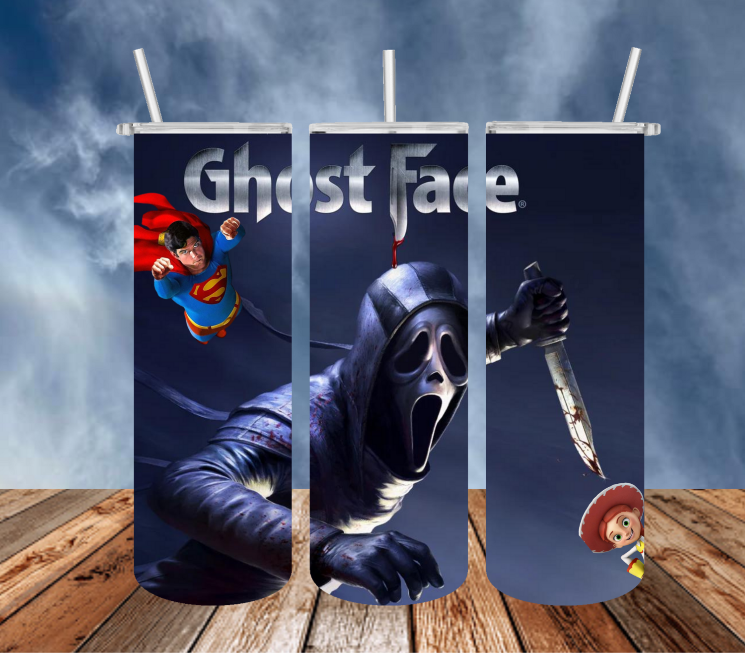 Ghost Face Superman &amp; Jessie