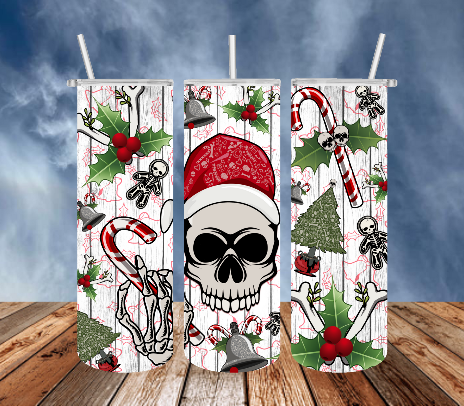 Spooky Skull Christmas