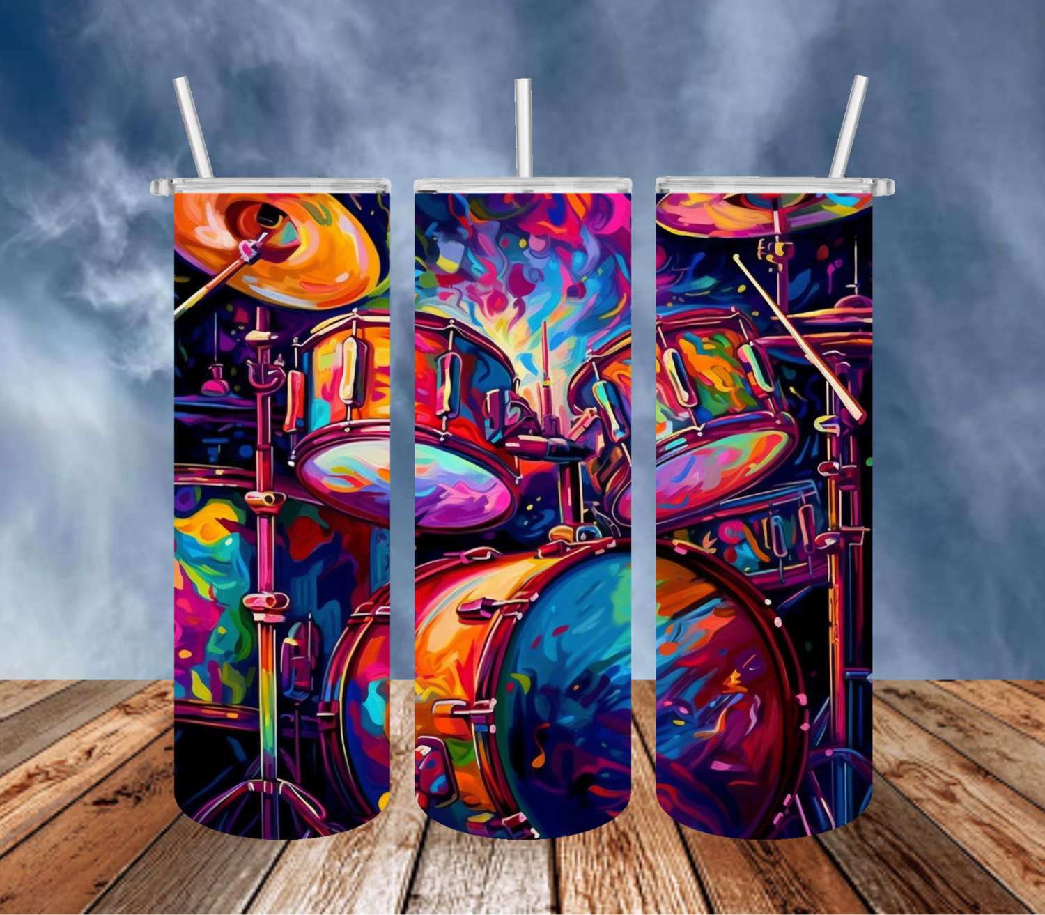 Drums Painted