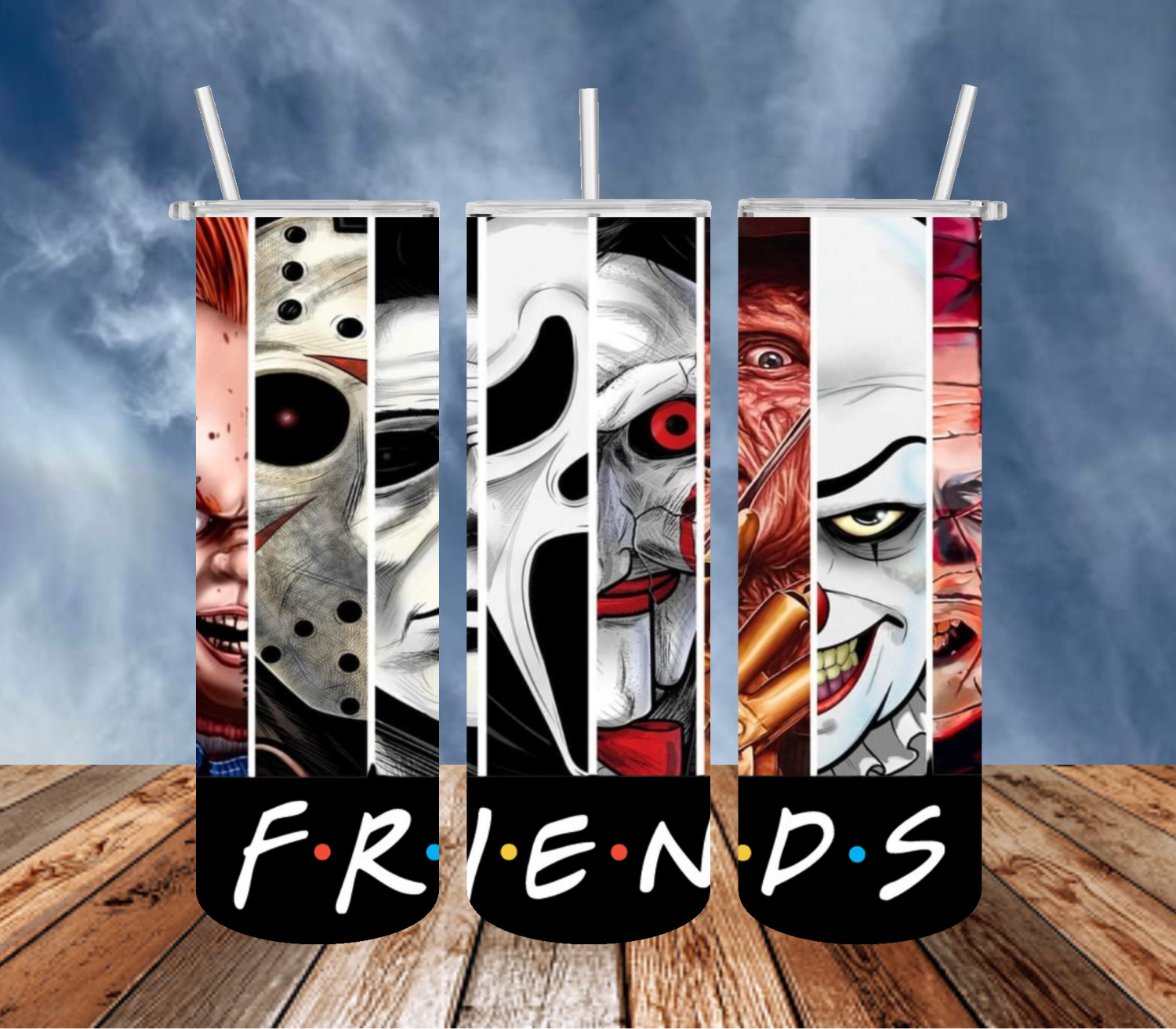Horror Friends Collage