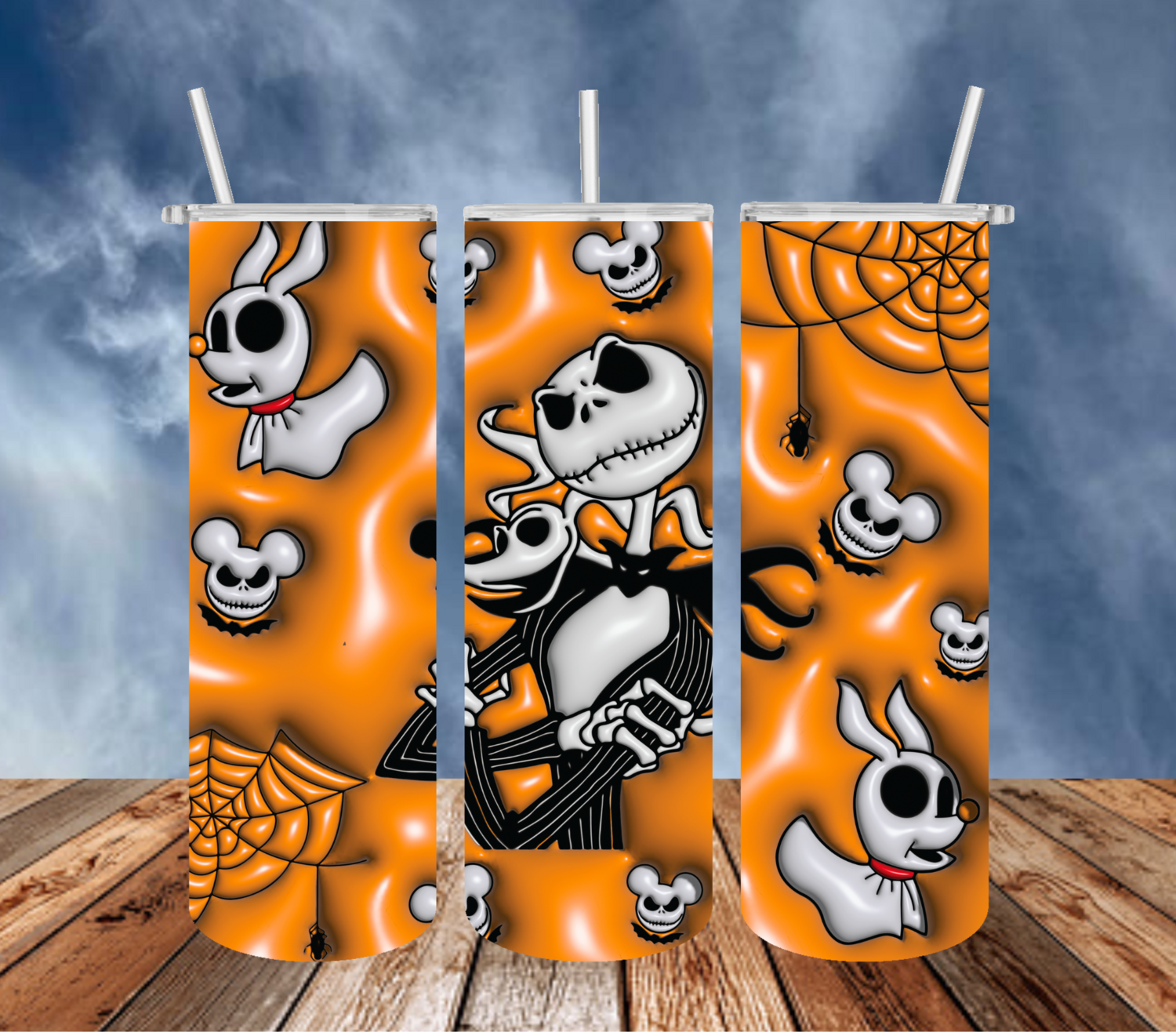 3D Halloween Jack Tumbler!