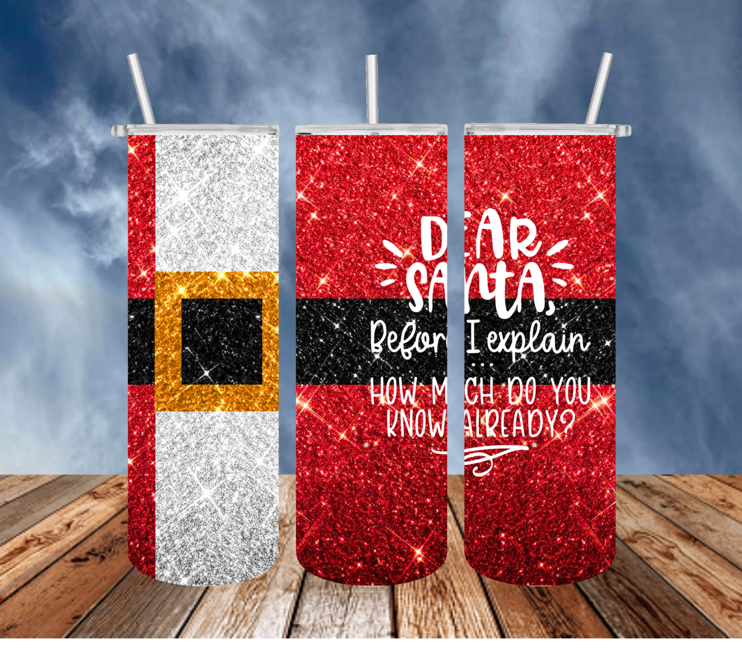 Dear Santa Tumbler!
