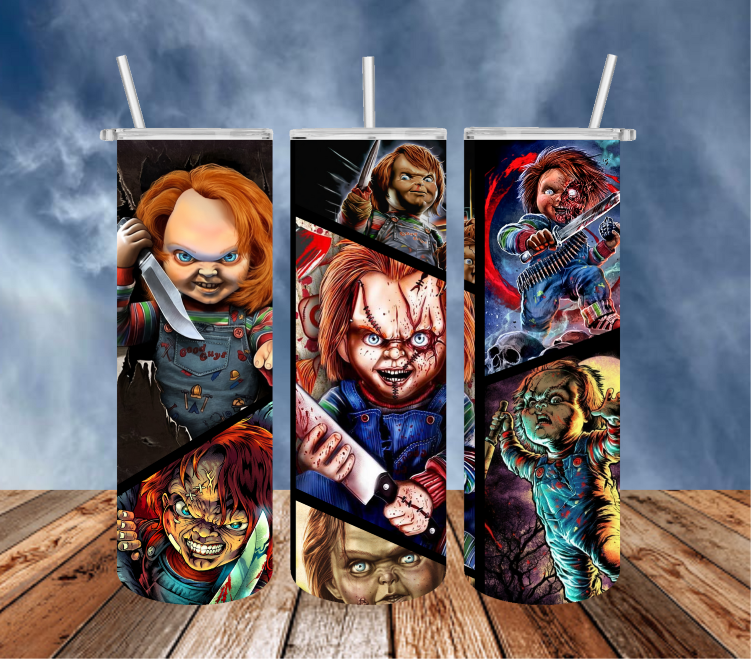 Chucky Collage Tumbler!