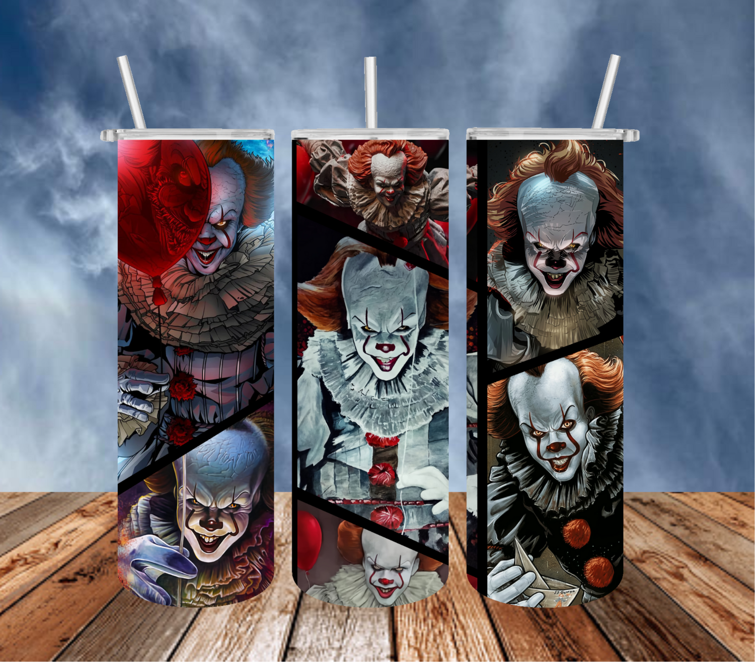 Pennywise Collage Tumbler!