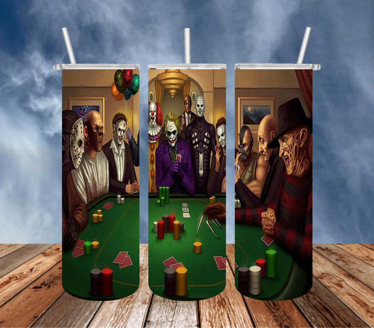 Horror Poker Tumbler!