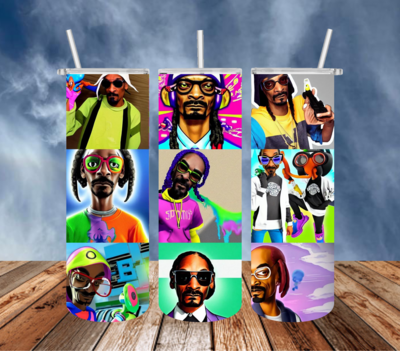 Animated Snoop Dog Collage Tumbler!