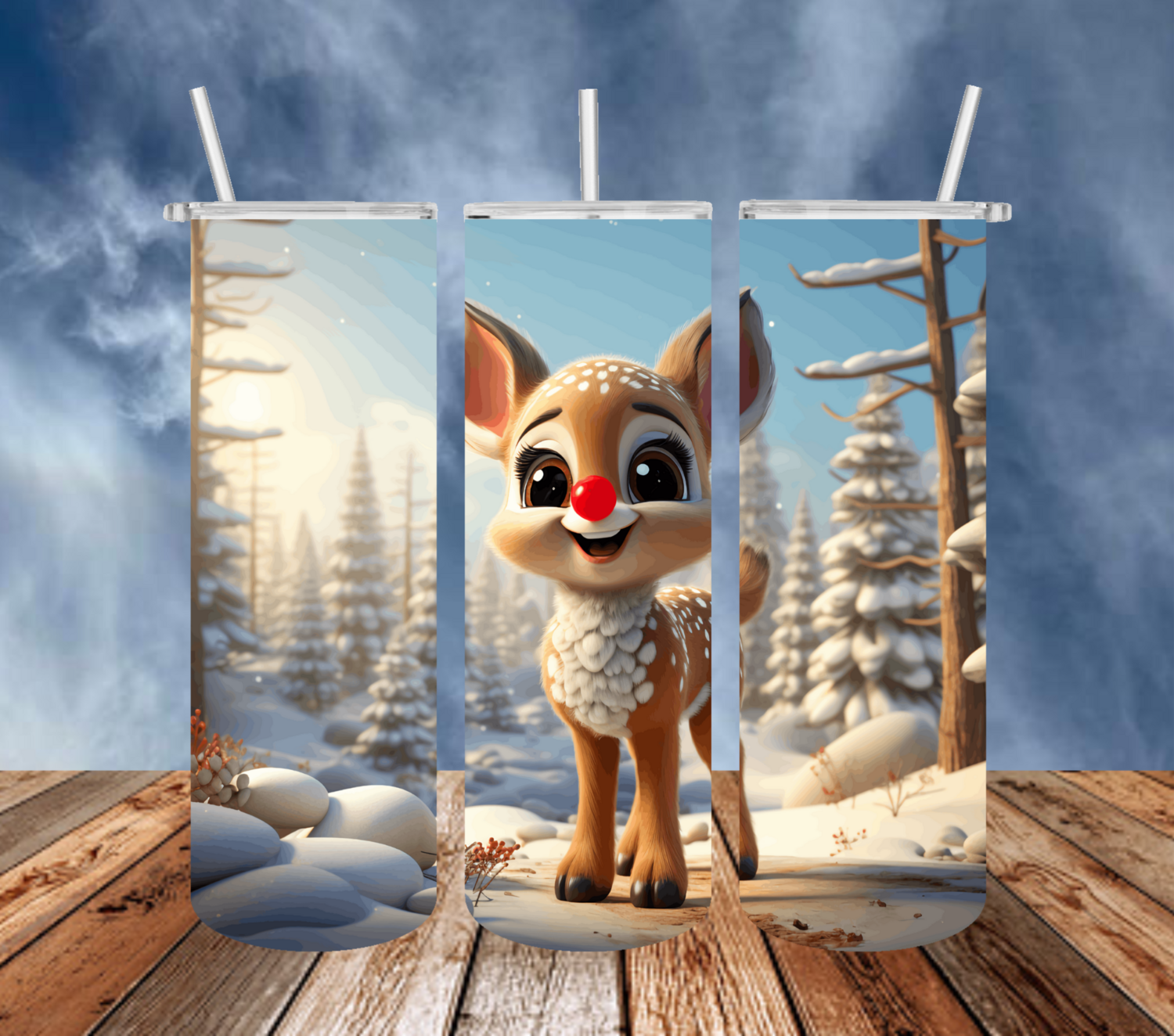 3d Christmas Rudolph !