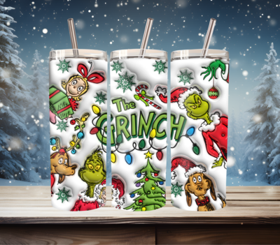 3D The Grinch Christmas